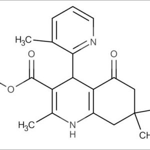 Methyl 2,7,7-trimethyl-4-(3-methylpyridin-2-yl)-5-oxo-1,4,5,6,7,8-hexahydroquinoline-3-carboxylate