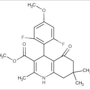 Methyl 4-(2,6-difluoro-4-methoxyphenyl)-2,7,7-trimethyl-5-oxo-1,4,5,6,7,8-hexahydroquinoline-3-carboxylate