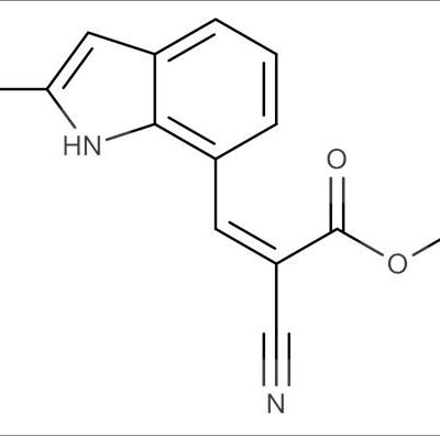 (Z)-Methyl 2-cyano-3-(2-methyl-1H-indol-7-yl)acrylate